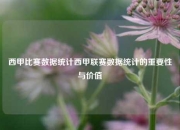 西甲比赛数据统计西甲联赛数据统计的重要性与价值